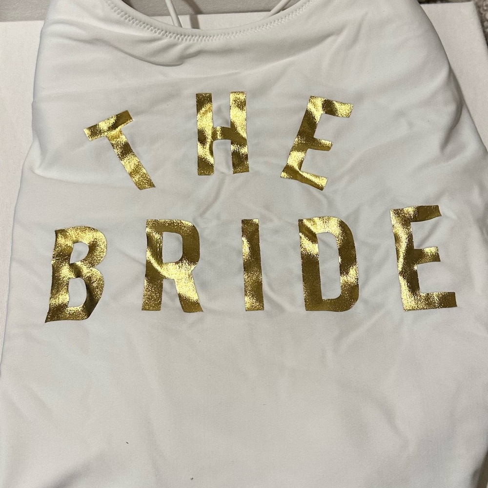 THE BRIDE one piece bathing suit